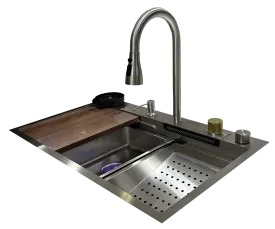 050S1 Smart Kitchen Sink Silver