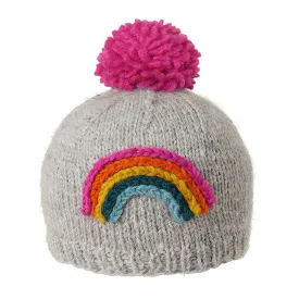 Ambler Kid's Rainbow Toque - Heather Silver