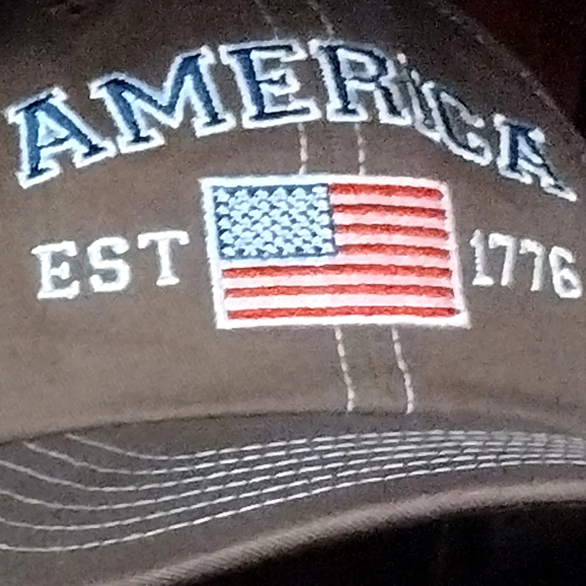 America Est 1776 Baseball Cap - 6 Colors Available