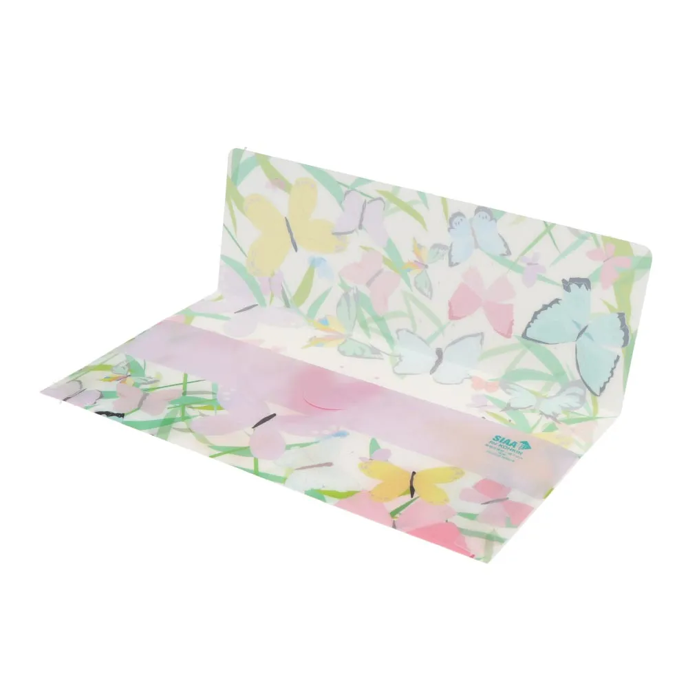 Antibacterial Wide Face Mask Case Butterfly