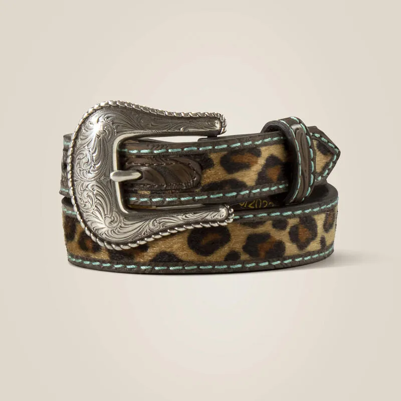 ARIAT Girl's Narrow Leopard Belt