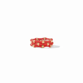 Bamboo Trio Ring