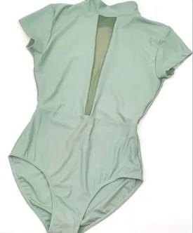 Berlin Leotard - Sage Green