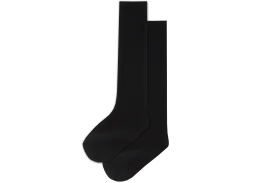 Boys 3/4 Long Socks - Black