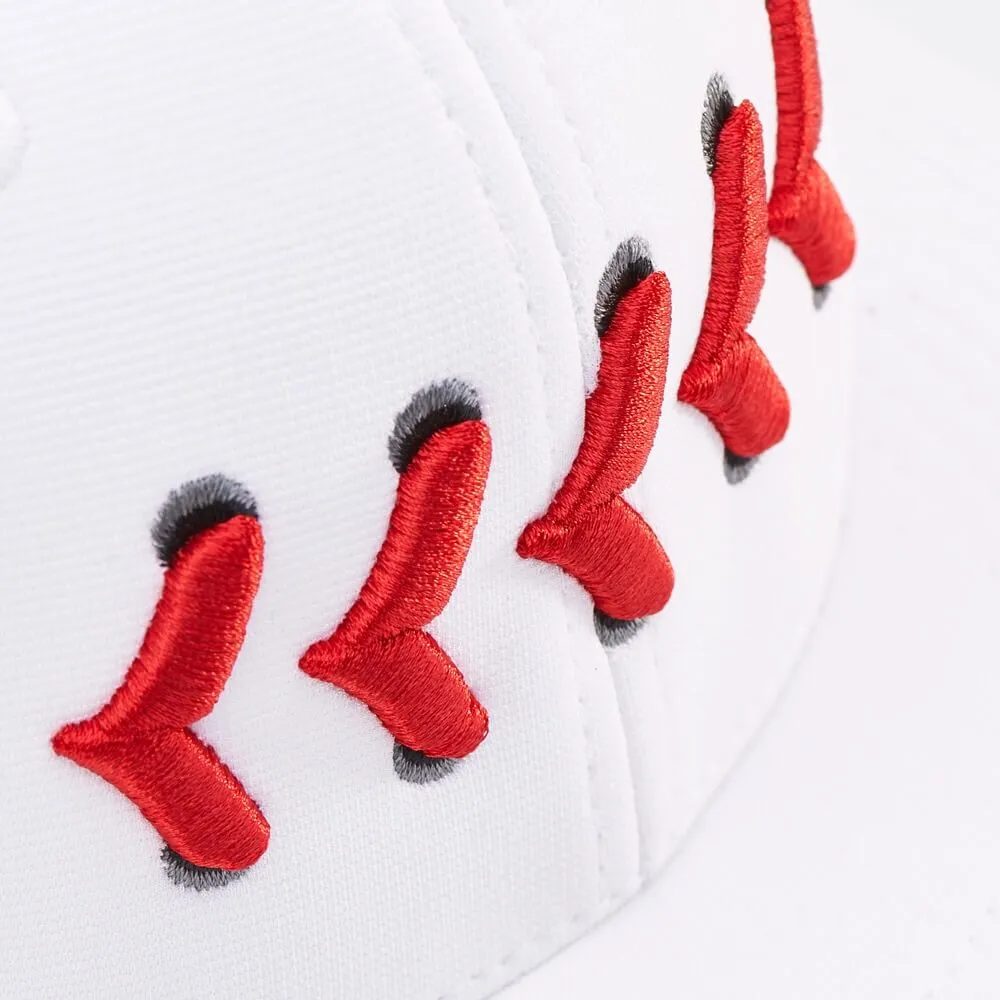 Buzz The Tower Hat - White/Red