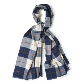 Cashmere Madras Overcheck Scarf