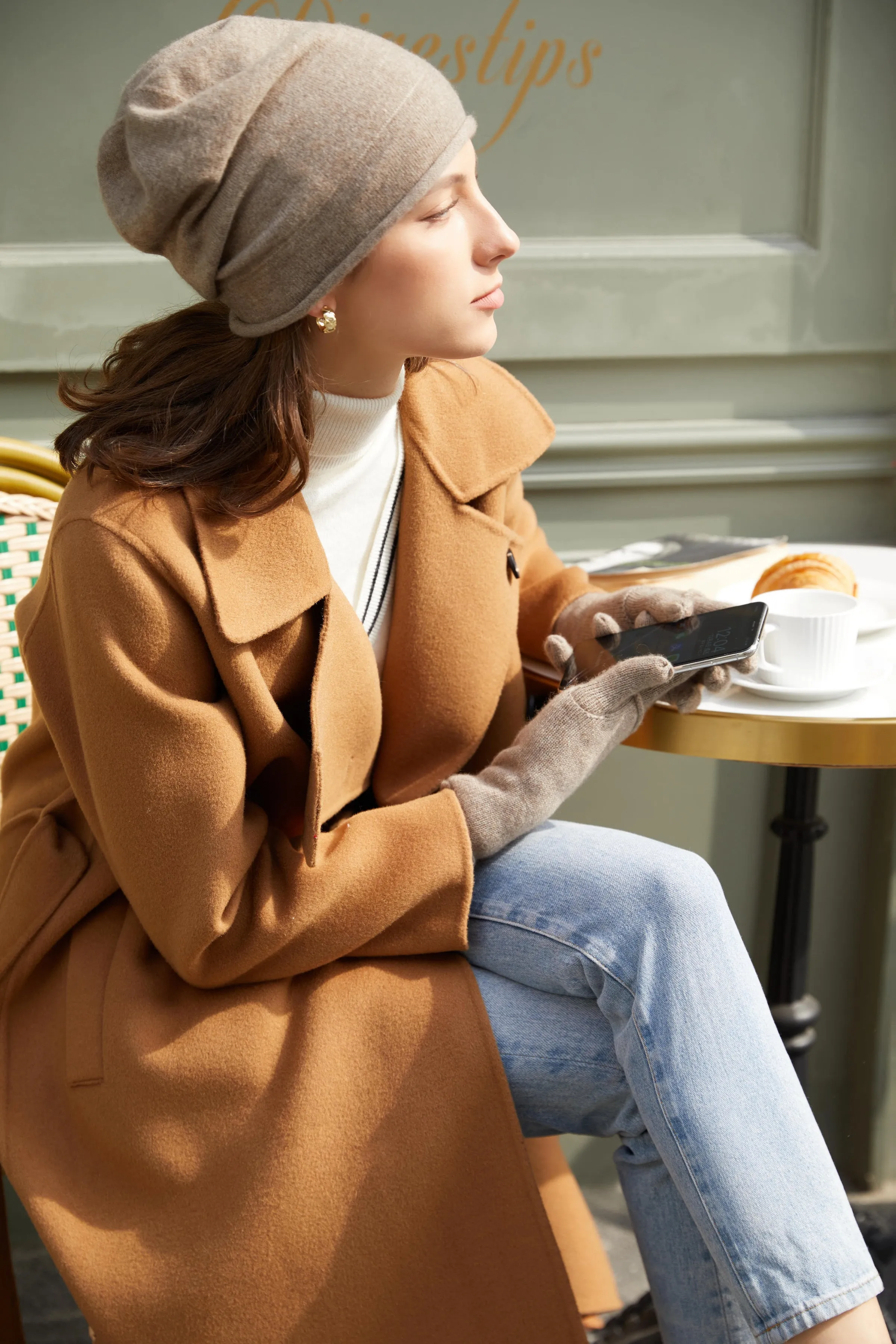 Cashmere Touchscreen Gloves