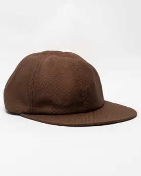 Classic 6 Panel Cap Brown