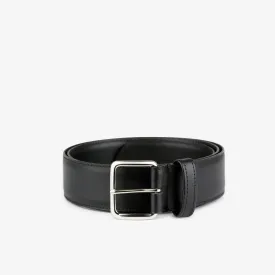 Classic Belt with Square Buckle in Black