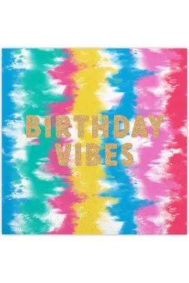 Colorful Birthday Vibes Napkins