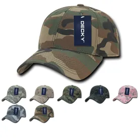 Decky 217 Structured Camo Baseball Cap, Camouflage Hat