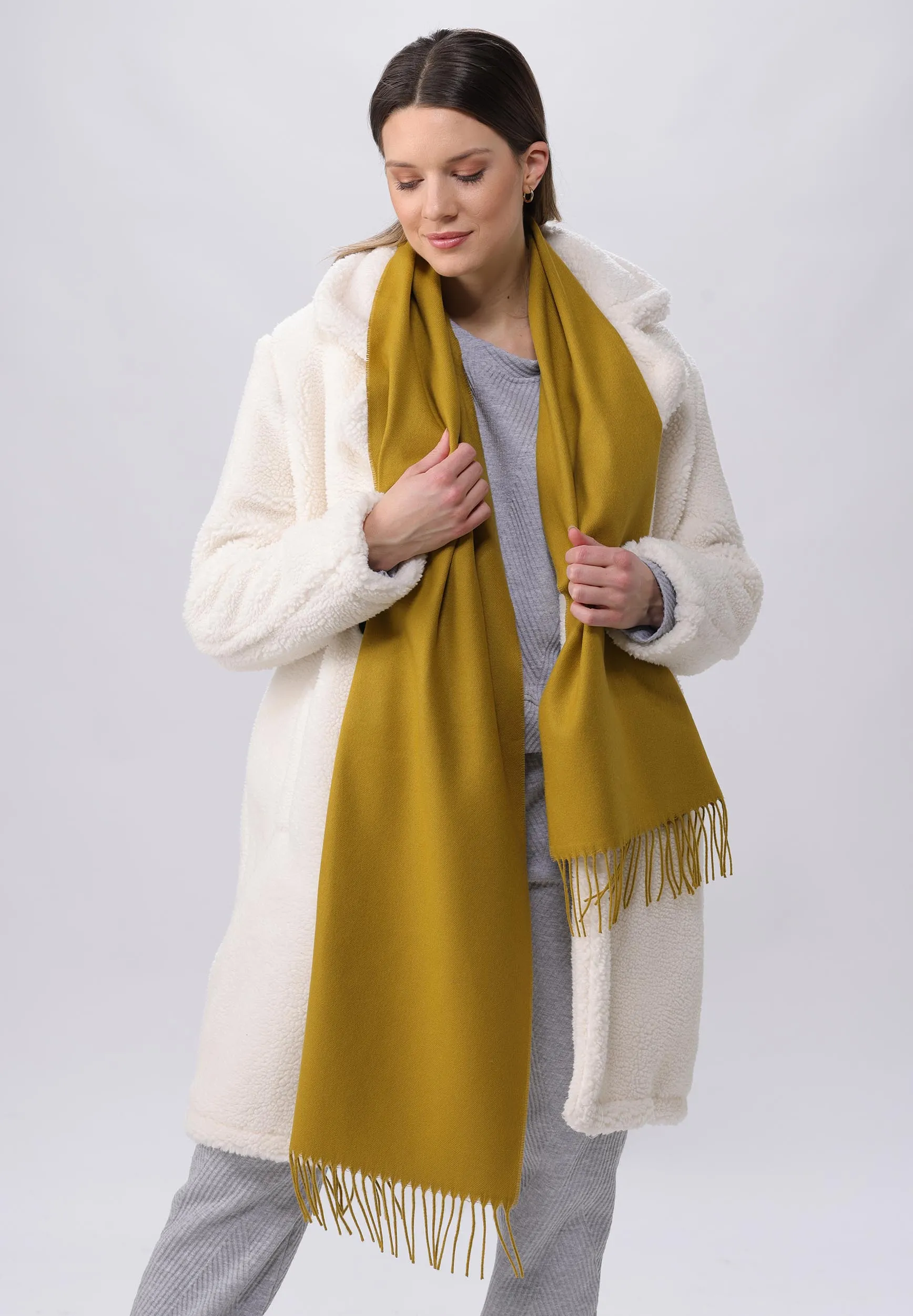 Essential Solid Oversized Cashmink® Scarf