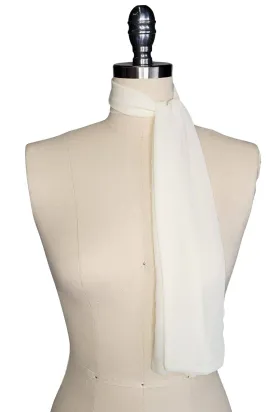 Florence Rectangle Scarf (Cream)