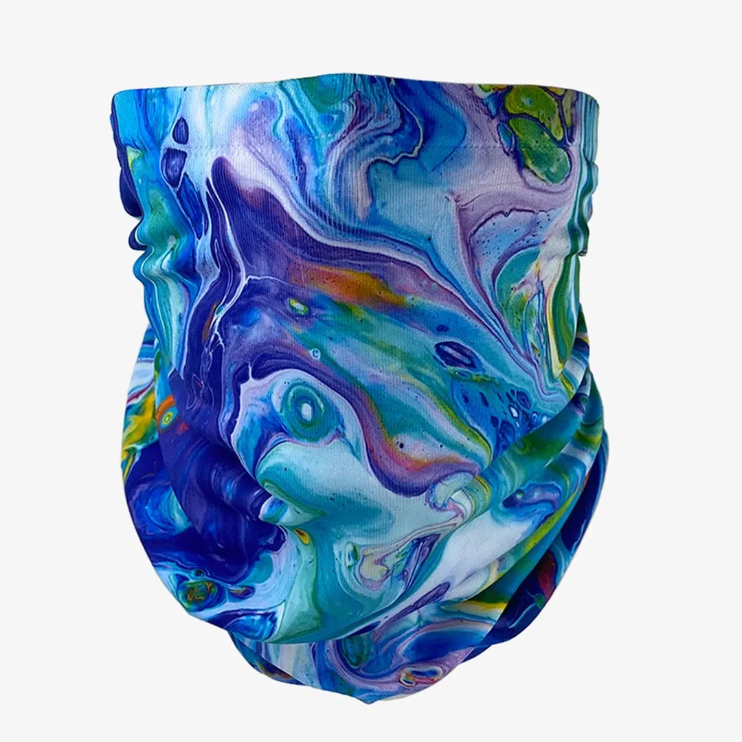 Fluid Art Multi-Use Neck Gaiter & Headwear