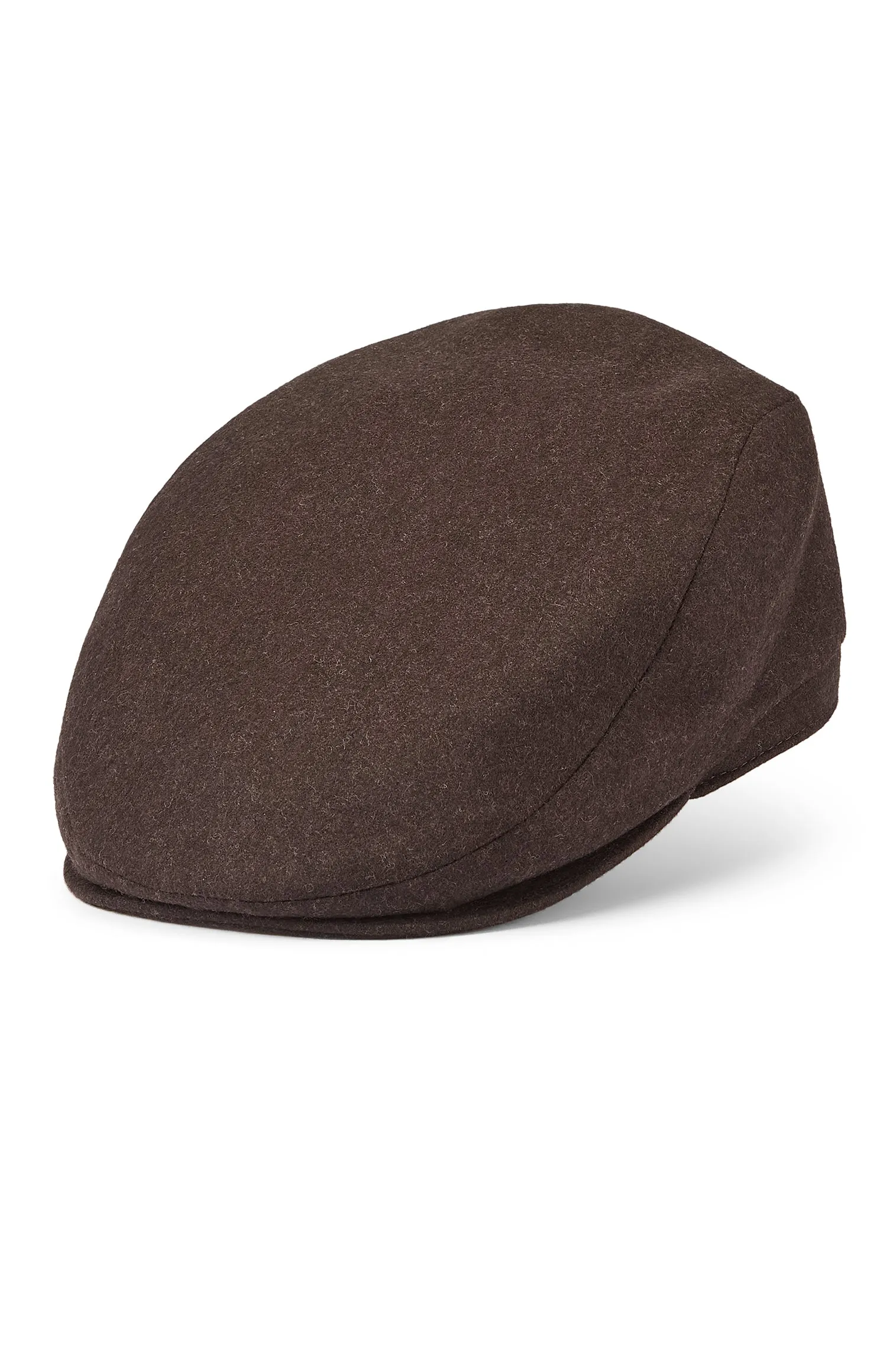 Grosvenor Dark Brown Flat Cap