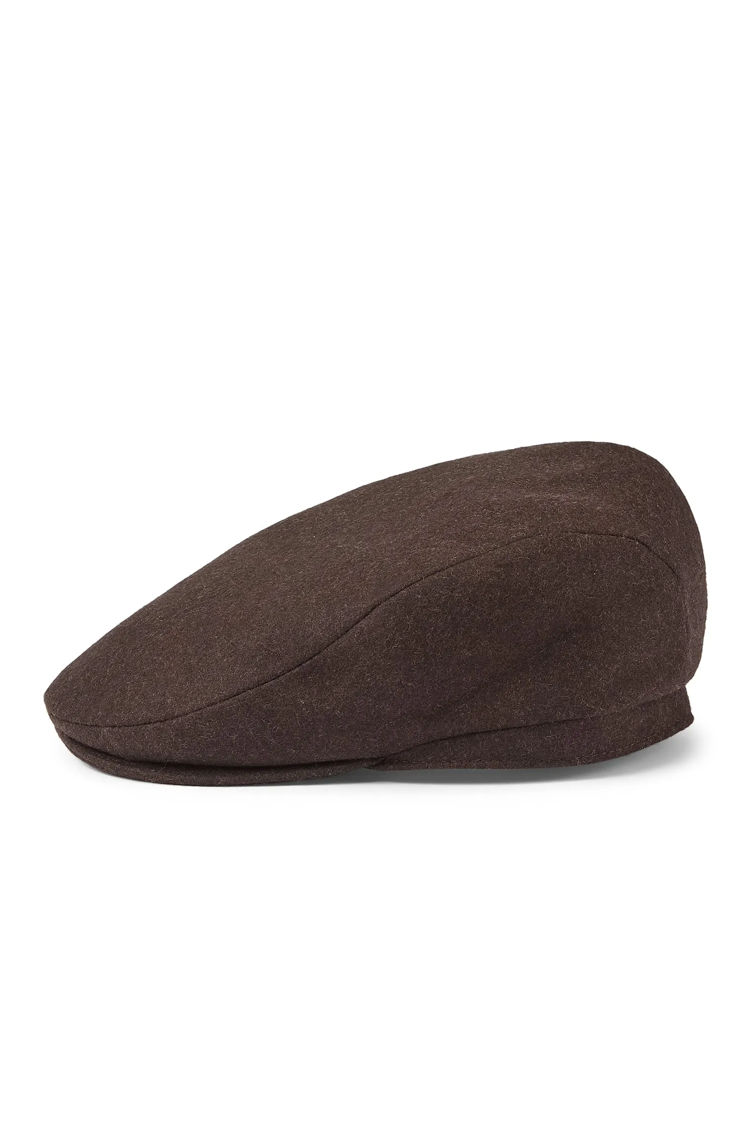 Grosvenor Dark Brown Flat Cap