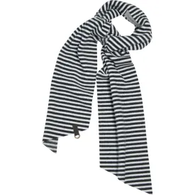 Henriette Steffensen Mini Scarf in Black & White