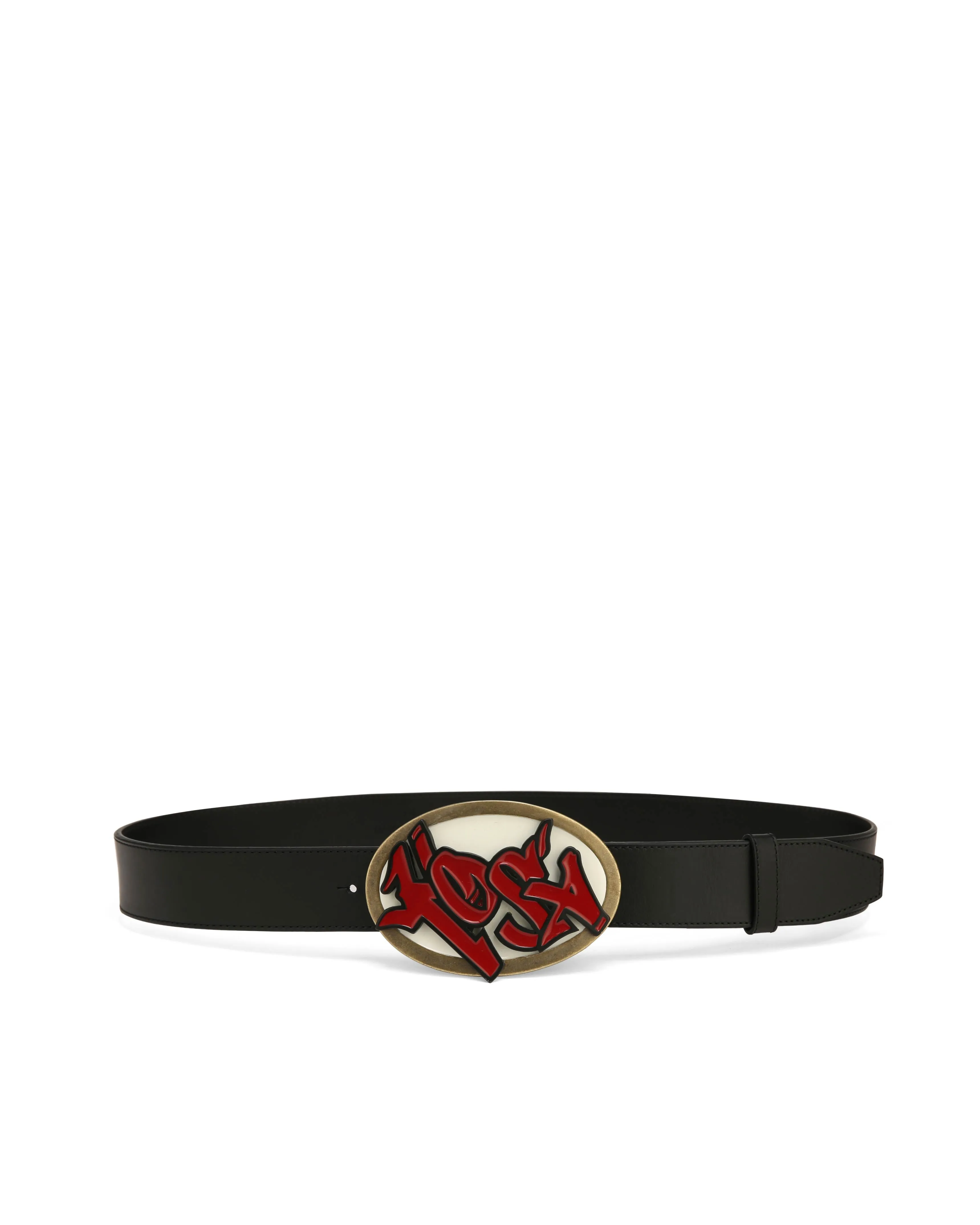 Kosa Belt Black Leather