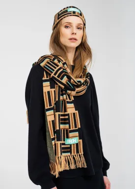 Kram Scarf - Multi Brick