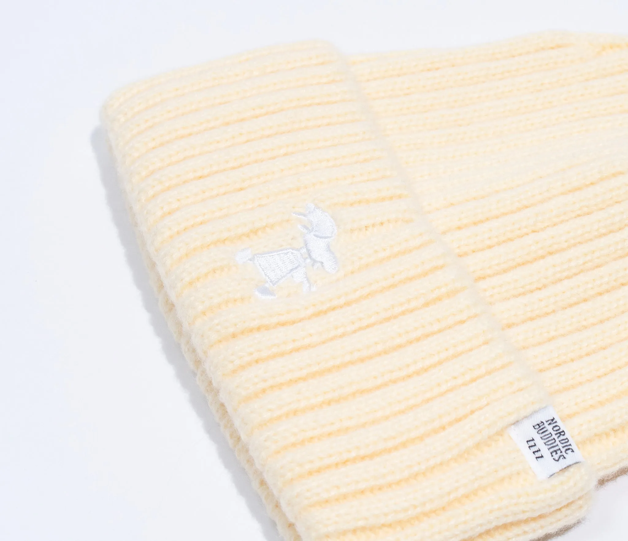 Mr. Clutterbuck Winter Hat Beanie Adult - Light Yellow