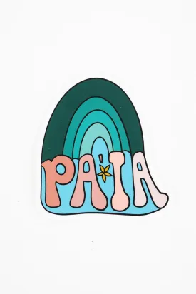 Paia Rainbow Sticker - Green