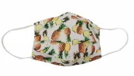 Pineapple Fabric Face Mask (Adult)