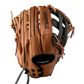 Super Z Slowpitch Fielding Glove 24 - Tan - Black