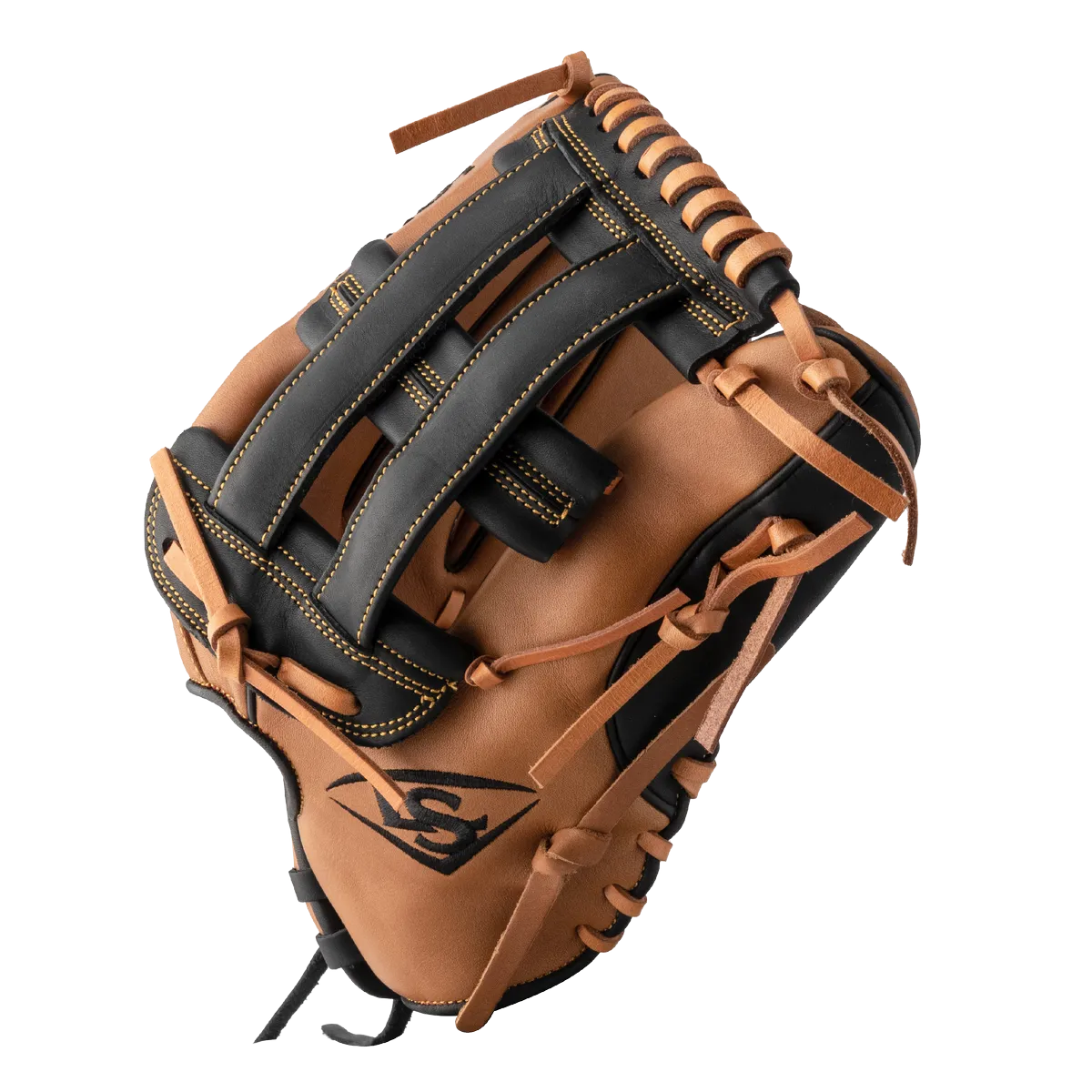 Super Z Slowpitch Fielding Glove 24 - Tan - Black