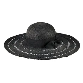 Women's Open Weave Brim w/ Knotted Tie